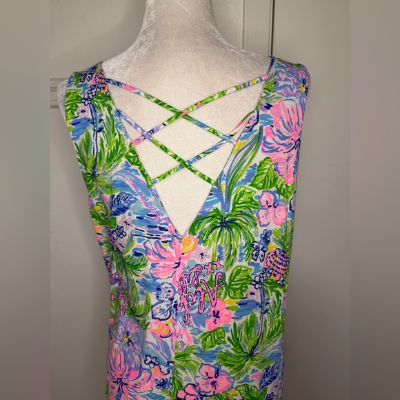 Lilly Pulitzer Kristen Lilly Loves Hawaii Dress size L - Picture 4 of 9